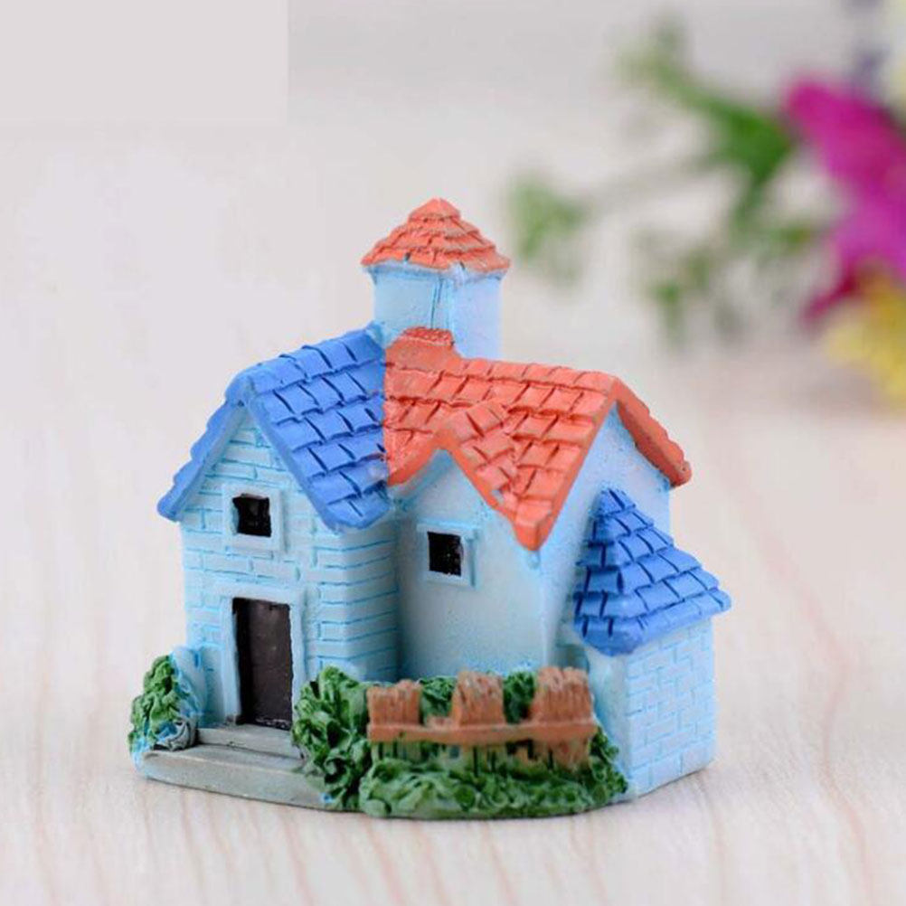 Bonsai Garden House - Миниатюрный домик из смолы для микроландшафта,
