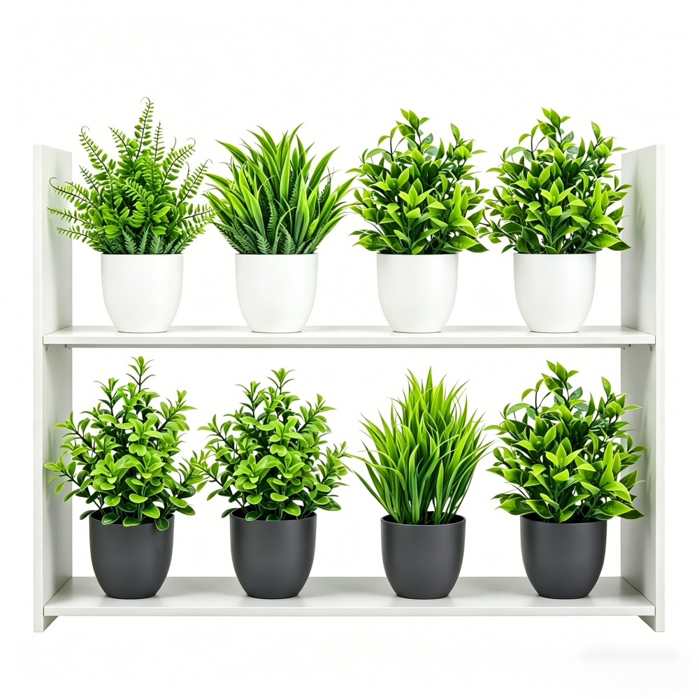 Bonsai Garden For Home - Набор из 4 миниатюрных искусственных растений