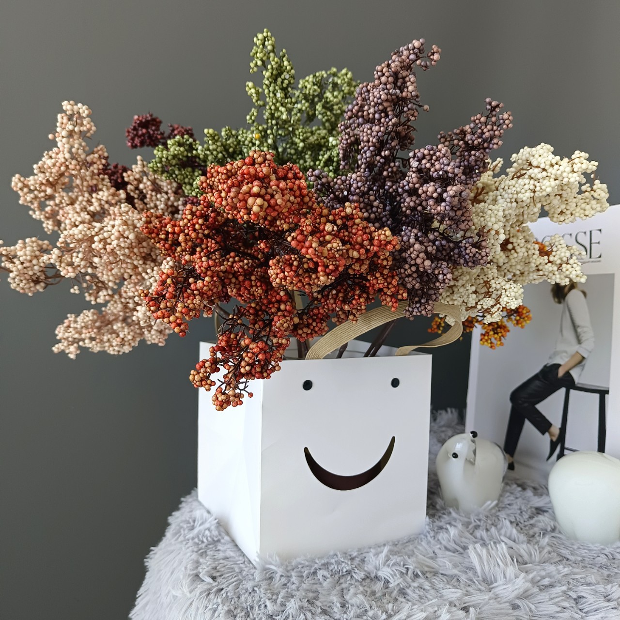 1/3 шт., искусственные цветы,  – обзор и цена Bonsai Garden Gift