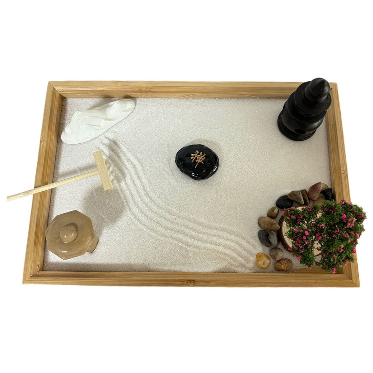 Мега-распродажа 618: Японский  – обзор и цена Bonsai Garden With Sand