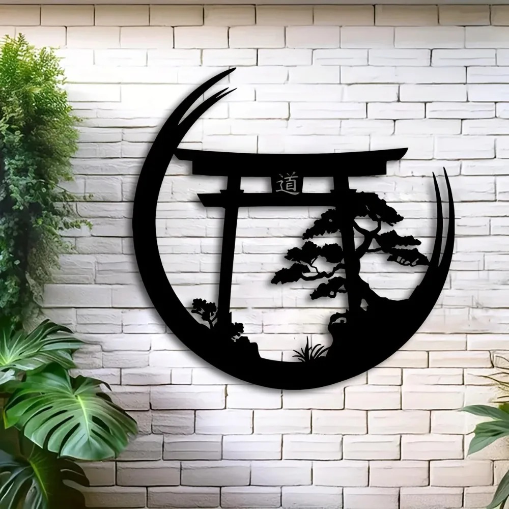 Японская металлическая настенн – обзор и цена Bonsai Garden Gift