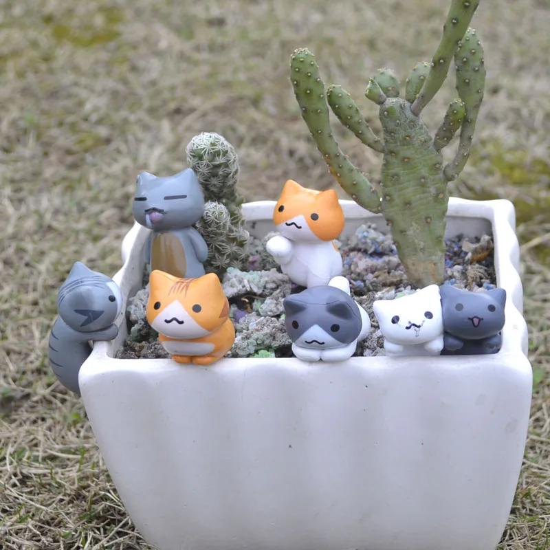 6 шт./компл., мультяшный счаст – обзор и цена Bonsai Garden Gift